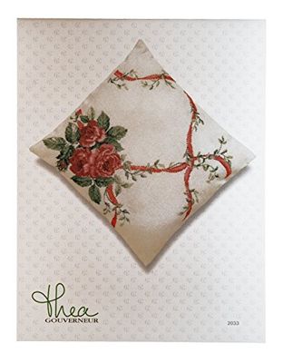 Thea Gouverneur Cross Stitch Kit, Multi-Colour, 13.8-Inch-by-13.8-Inch