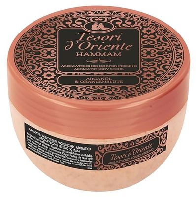 Tesori d'Oriente | Peeling do ciała "Hammam" | aromatyczny peeling do ciała | rytuały wellness dla ciała i zmysłów | 300 ml