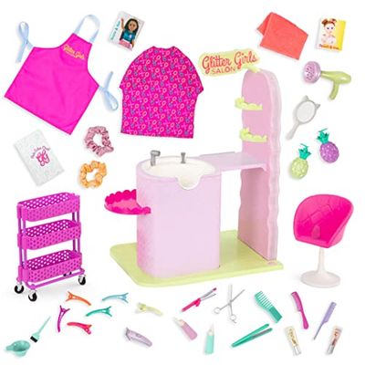 Glitter Girls Barbie Large, 62243452237, 14"_Hair Salon