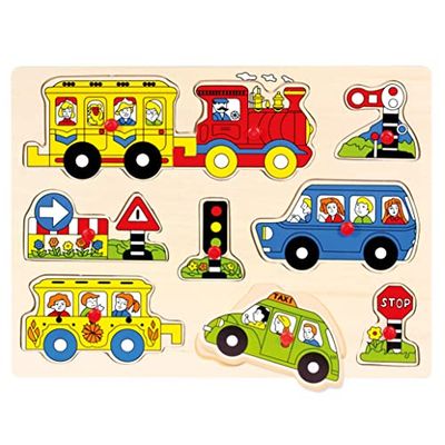 Bino 88060 - Puzzle Legno