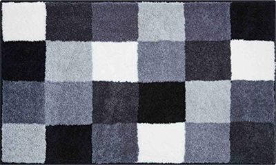 Grund Bath Mat, Ultra Soft and Absorbent, Anti Slip, 5 Years Warranty, BONA, Bath Mat 60x100 cm, Grey
