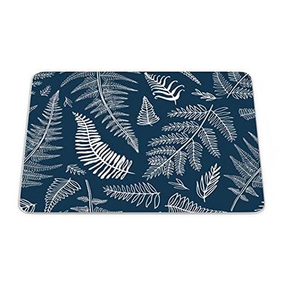 Questo Casa, Rechthoek digitaal bedrukte muismat, antislip onderkant, voor kantoor en thuis, afmetingen: 22x18 cm