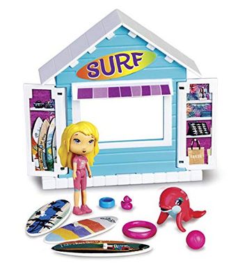 Mymy City - Wendy Wave Shop Set da Surf e Accessori con Figurine, per Bambini e Bambine dai 3 Anni in su, 700015596