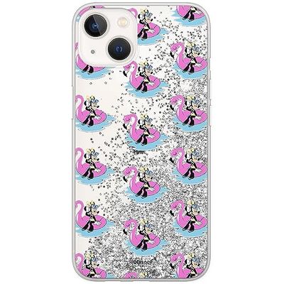 ERT GROUP mobile phone case for Apple Iphone 13 MINI original and officially Licensed Disney pattern Minnie 023 optimally adapted to the mobile phone, with glitter overflow effect