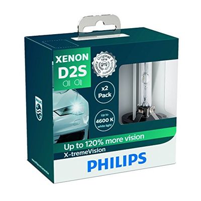 Lâmpada Philips Xenón X-tremeVision D1S para faróis dianteiros