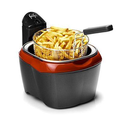Frifri 918RR Singolo 3L 3200W Nero, Rosso fryer