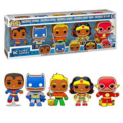 POP! 5-pack DC Heroes Gingerbread (DC) Special Edition