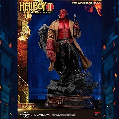 Blitzway – Hellboy II: The Golden Army – Hellboy, 1/4 superb skala staty