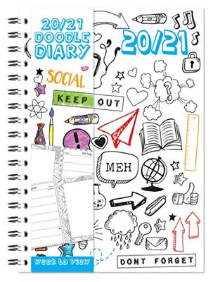 Tallon 3928- 2018/ 2019 A5 Academic Diary with Colour Therapy Patterns- Colour Sent at Random