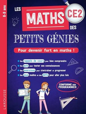 Les maths des petits génies CE2: Pour devenir fort en maths !