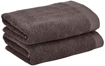 Heckett Lane Bath Towel, Cotton, Dark Grey, 60 x 110 cm