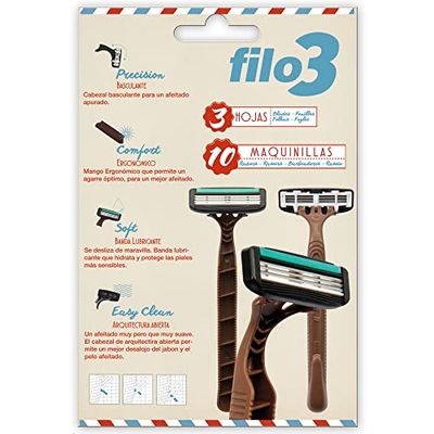 Filomatic Filo3 Razor - 10 Razors