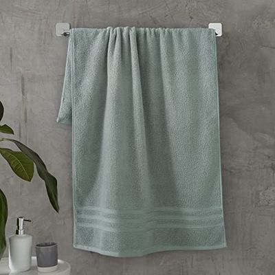 Catherine Lansfield Zero Twist - Toalla de Mano de algodón Suave y Absorbente, 450 g/m², Color Verde Salvia