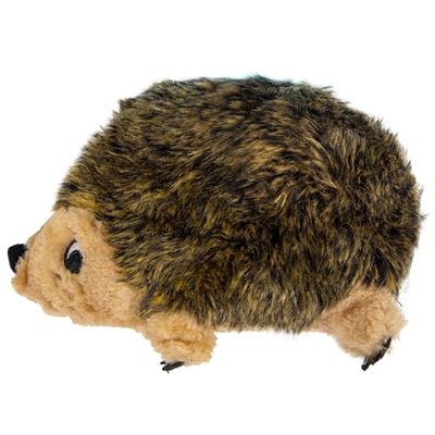 Outward Hound Hedgehogz - gioco peluche per cani - a forma di porcospino - marrone - M