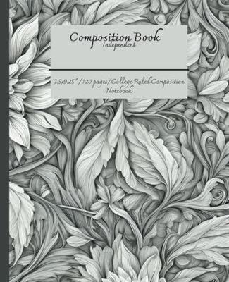 Composition Book College Ruled Lined: Vintage, Independent Mind: Journal for School, College, Office & Work