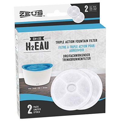 Zeus Triple Action Filtr, Biały, 2 x 6 litrów