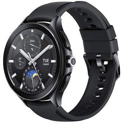 Xiaomi Watch 2 Pro-Bluetooth® Black Case with Black Fluororubber Strap