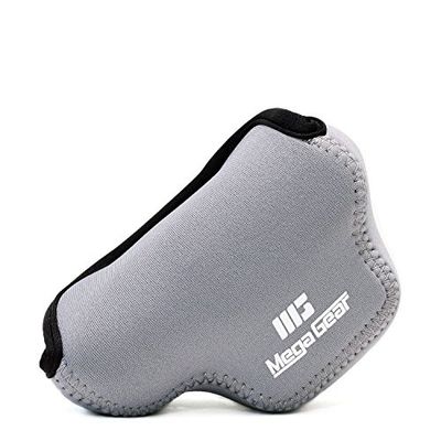 MegaGear Fotocamera Custodia Neoprene Borsa Per Panasonic GM1 con 12-32mm Gray