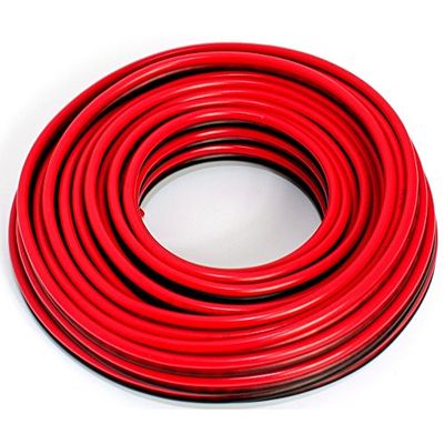 Câble Audio 2 x 2,50 mm2 2,50mm2-10m Rouge/Noir