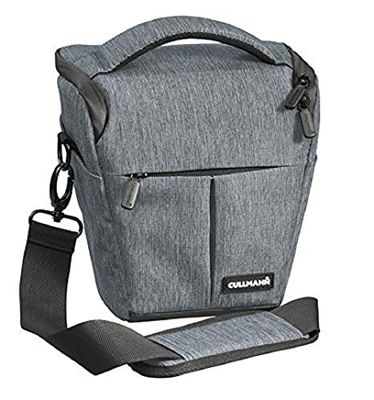 CULLMANN - 90345 - Torba na aparat Malaga Action 200 z paskiem do noszenia, szara - wymiary wewnętrzne 160 x 170 x 100 mm - pasuje do aparatów DSLR z obiektywem - Etui na aparat