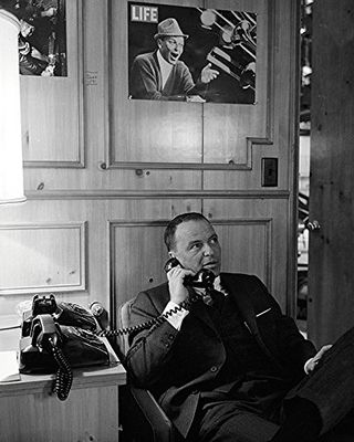 Time Life Frank Sinatra – Phone Canvas, poliéster, Multicolor, 40 x 50 cm