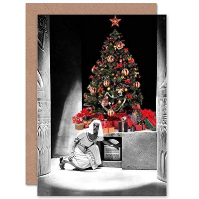 Wee Blue Coo CARD CHRISTMAS XMAS KARLOFF IMHOTEP MUMMY HORROR FUN GIFT