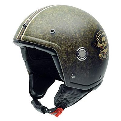 NZI 050260G875 Tonup Ride Free Casco De Moto, Multicolor, Talla 54 (XS)