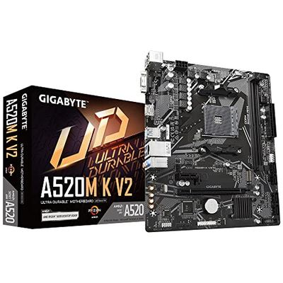 Gigabyte MB6136 A520M K V2 MicroATX moederbord [met AMD A520-chipset]