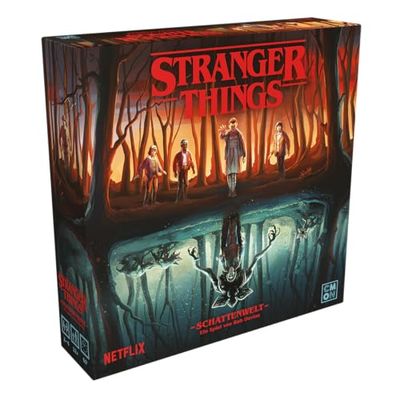 CMON, Stranger Things: Shadow World, Connoisseur Game, Board Game, 2-4 Players, From 12+ Years, 60 Minutes, German