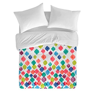 NAF NAF Nordica katoen 144 dradengetal, zacht, comfortabel, ademend, Beagle Vivo, bed 90 (140 x 200 cm)