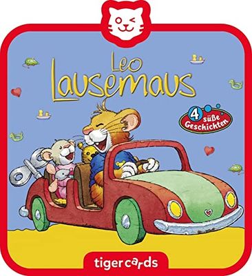 tigermedia- Mickey Mouse tigercard - Leo Lausemaus - Episodio 6: No Quiere Compartir y 3 más Historias Dulces, Multicolor, Folge 6 Will Nicht teilen (Tiger Media Deutschland 4160)