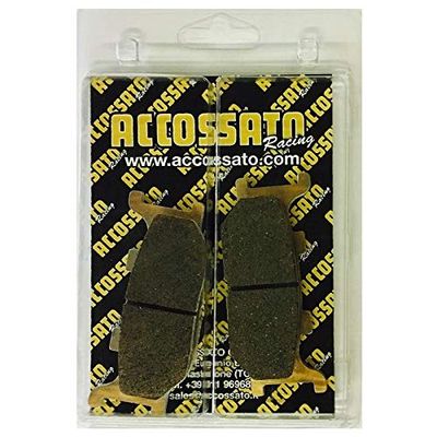 accossato agpa22ev2-p20993 Pastillas freno, Color Negro, Talla única