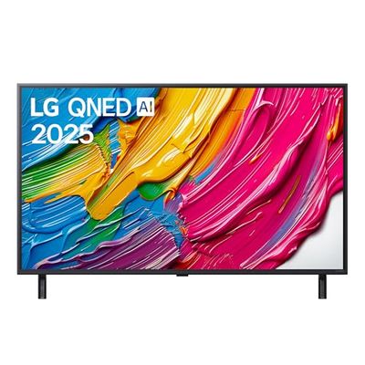 LG QNED AI QNED80 TV 43 pollici, Smart TV 4K, Processore α7 Gen8, Dynamic QNED Color, Design Super Slim, webOS con AI e telecomando puntatore AI, Gaming con VRR 4K@60Hz, 43QNED80A6A 2025