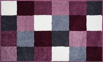 Grund bath rug, ultra soft and absorbent, anti slip, BONA, 80x140 cm, berry