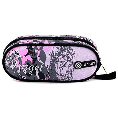 Target sporttas kinderen 11-5541, roze/violet/zwart