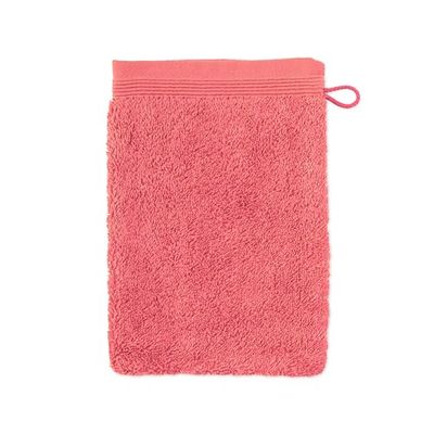 Möve Superwuschel rękawica do mycia 20 x 15 cm ze 100% bawełny, koralowa