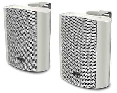 Audibax Pícolo PR-52W - Diffusori Passivi da Scaffale HiFi - Coppia di Altoparlanti Stereo a 2 Vie - Sistema Audio 100W - Montaggio a Parete Incluso - Altoparlanti con Woofer da 5" - Suono Surround