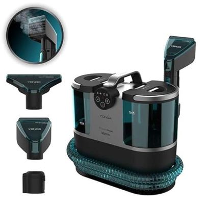 Cecotec Nettoyeur Vapeur Tapis Conga 7000 Carpet&Spot Clean Steam XXL. Nettoyeur De Taches, 1700 W, vapeur pour détartrage, réservoir 1600 ml eau propre, 950 ml eau sale, rayon d'action 7 m