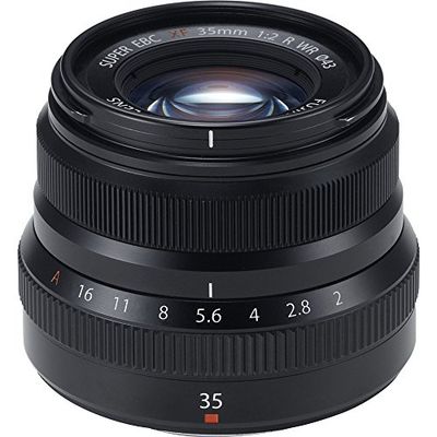 Fujifilm Fujinon Obiettivo XF35MMF2 R WR, Colore Nero