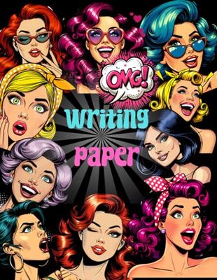 Vintage Women Writing Paper: Timeless women is Beauty from within