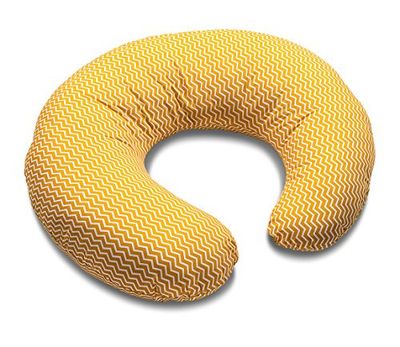 Italbaby Zigzag Voeding Kussen, Saffraan, Multi-Color, One Size