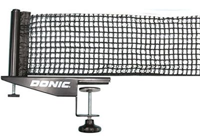 Schildkröt Rete da Ping Pong Rallye, Set da Competizione Robusto, Regolabile, Cotone, Fissaggio Stabile, Spessore Massimo del Tavolo 5 cm, 808341
