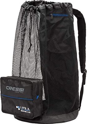 Cressi Utila Mochila de mergulho, adulto unissexo, preto, 85 LT