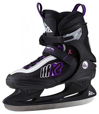 K2 Hockey chaussurese-Complet Escape Speed Ice W, Design, 8, 5 Chaussures de Skate Femme, Noir, 8.5