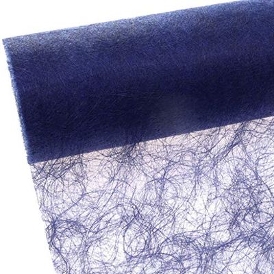 Deko AS GmbH sizo Flor Table Band Bleu foncé 20 cm Rouleau 25 Mètres 60 035 de r 200