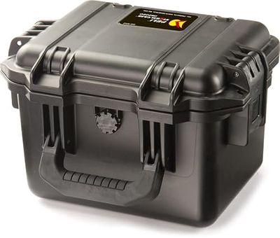 PELI Storm IM2075 djup skyddsväska, IP67-vatten- och dammtät, 8 liters kapacitet, tillverkad i USA, inget skum, svart