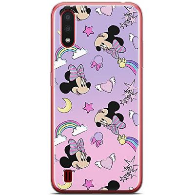 ERT GROUP mobiel telefoonhoesje voor Samsung A01 origineel en officieel erkend Disney patroon Minnie 031 optimaal aangepast aan de vorm van de mobiele telefoon, hoesje is gemaakt van TPU