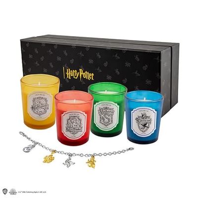 Cinereplicas Harry Potter Set de 4 bougies avec bracelet