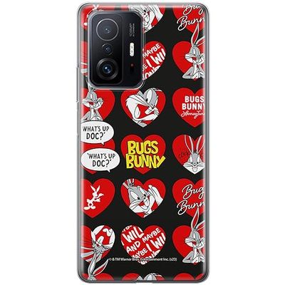 ERT GROUP mobiltelefonfodral för Xiaomi 11T 5G / 11T PRO 5G originalt och officiellt licensierat Looney Tunes mönster Bugs 022 anpassad till formen på mobiltelefonen, fodral tillverkad av TPU-plast