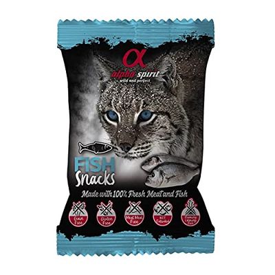 ALPHA SPIRIT Feline Pescado Snacks 24X50GRS